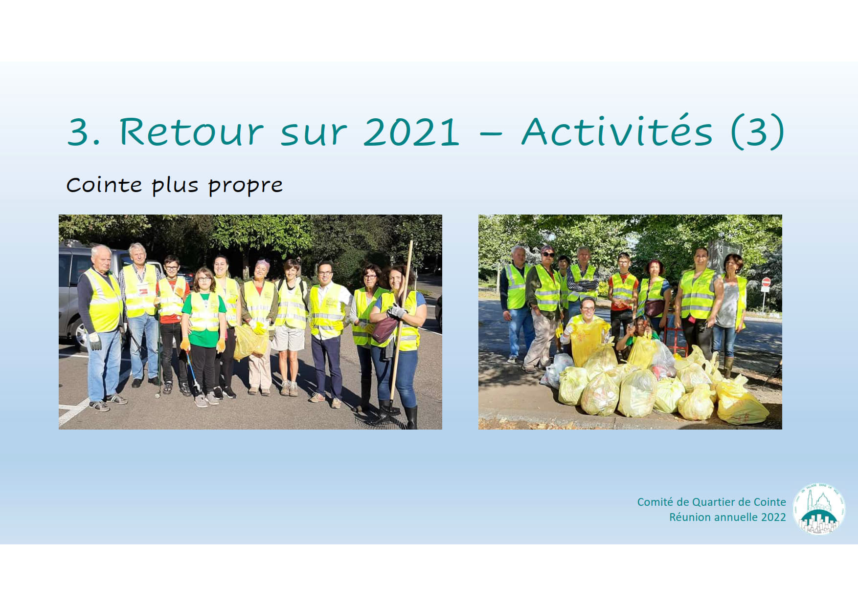 Runion annuelle des habitants de Cointe 080322 11